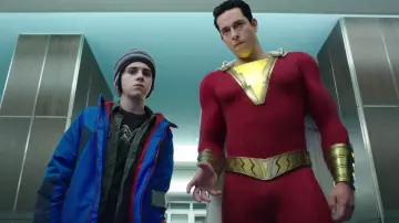 Blue and red jacket worn by Freddy Freeman (Jack Dylan Grazer) in Shazam!