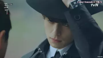 The Tag Heuer Monaco Grim Reaper (Lee Dong-wook) in Goblin (S01E01)