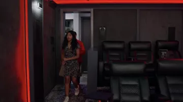 Green Floral Dress worn by Devi (Maitreyi Ramakrishnan) in Never Have I Ever (S01E08)