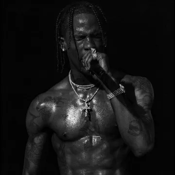 El collar 'Jack Cactus' que lució Travis Scott en su cuenta de Instagram @travisscott 