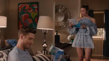 Alice McCall Oh Deer Me Mini Vestido usado por Alexis Rose (Annie Murphy) en Schitt's Creek (S05E12)
