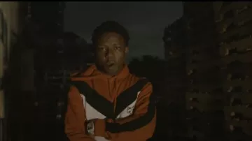 Sniper Gang Hood (Cut-N-Sew) Hood­ie (Red) worn by Jack Boy in his Won't Understand (Official Music Video)