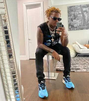 Louis Vuitton Mil­lion­aires Sun­glass­es worn by Gunna on his Instagram account @gunna