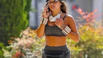 Leopard Short porté par Hannah Ann Sluss dans Le Bachelor Saison de 24