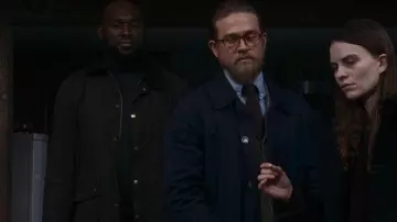 Olive Green Jacket worn by Bunny (Chidi Ajufo) as seen in The Gentlemen