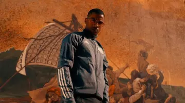 Le haut d'entrainement Adidas de l'équipe de l'Allemagne  porté par Timal dans le clip La 13