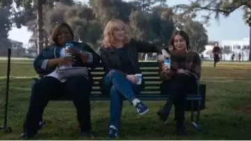 Gazelle Sneak­ers worn by Beth Boland (Christina Hendricks) in Good Girls Season 3 Epsiode 11