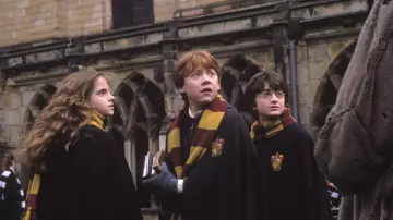 Las gafas redondas que lleva Harry Potter (Daniel Radcliffe) en Harry Potter y la Cámara Secreta