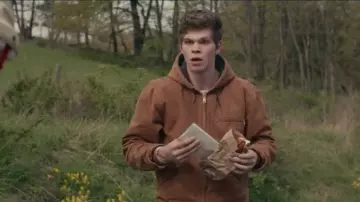 The bomber jacket brown Paul Munsky (Daniel Diemer) in If you only knew...