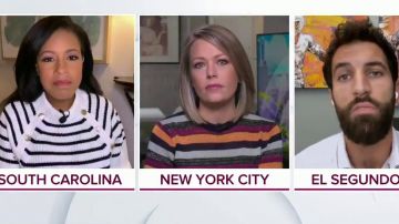 H&m Ribbed Sweater - Rayas blancas /negras usadas por Sheinelle Jones en Today mayo 6, 2020