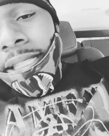 Louis Vuitton Mon Monogram Eclipse Beanie Chapeau porté par DaBaby sur son Instagram account @dababy