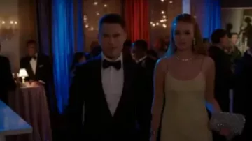 Classique Cristal de Grandes Boucles d'oreilles portées par Kirby Anders (Maddison Brun) dans la Dynastie Saison 3 Épisode 118