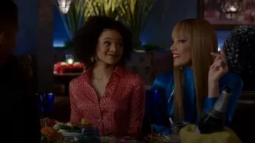 L'ombre de la Panthère Bague de Cocktail porté par Dominique Deveraux (Michael Michele) dans la Dynastie Saison 3 Épisode 19