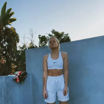 El sujetador Nike que lució Clotilde Chaumet en su cuenta de Instagram @chaumetclotilde 
