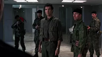 Army Green Vest Jacket worn by James Bond (Pierce Brosnan) in GoldenEye