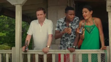 The bermuda beige DI Jack Mooney (Ardal O'hanlon) in Murder in paradise (S07E04)