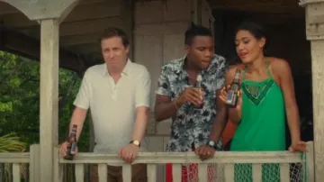 The shirt ecru worn by DI Jack Mooney (Ardal O'hanlon) in Murder in paradise (S07E04)