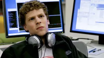 The North Face Jacket worn by Mark Zuckerberg (Jesse Eisenberg) in The Social Network