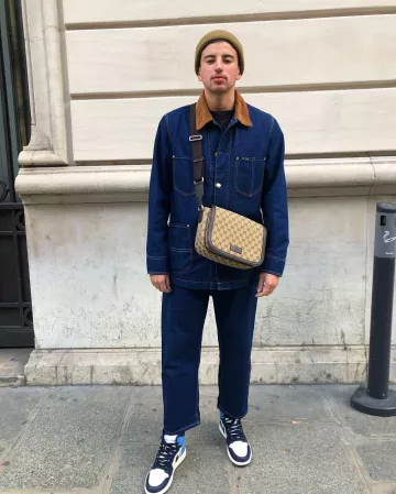 El bolso Gucci que lleva Just Riadh en su cuenta de Instagram @justriadh