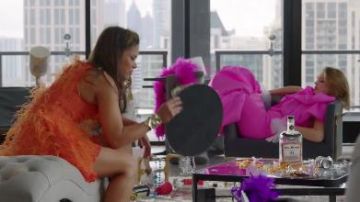 Or­ange Dress worn by Cristal Carrington (Daniella Alonso) in Dynasty Season 3 Episode 20