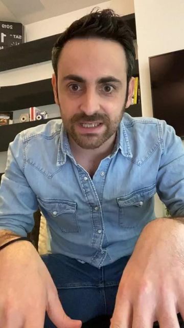 The denim shirt light blue Camille Combal on his account Instagram @camillecombal