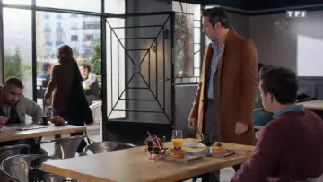 The coat worn by Victor Brunet (Farouk Bermouga ) in Tomorrow belongs to us S01E391