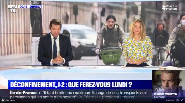 The shirt flowers So Paris Perrine Storme on BFMTV