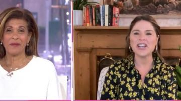 Derek lam Pleat­ed Flo­ral Shirt­dress worn by Jenna Bush Hager on Today May 11, 2020