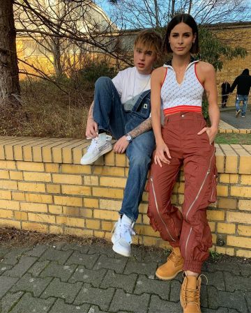 Botas Timberland usadas por Lena Meyer-Landrut en su cuenta de Instagram @lenameyerlandrut