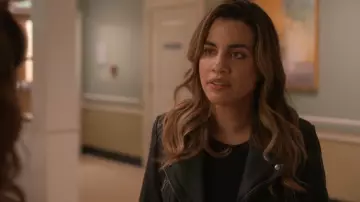 Silver Bead Chain Necklace worn by Michelle (Natalie Morales) in Dead to Me Season 2 Episode 7