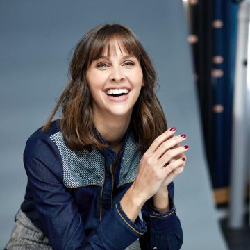 The denim shirt chambray, slub yarns in stripes of Ophelia Miller on his account Instagram @opheliemeunier