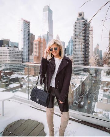 Round Met­al Sun­glass­es of Morgan on the Instagram account @fashionfriesx