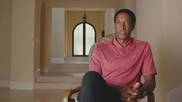 Nike Golf Polo Shirt worn by Scottie Pippen in The Last Dance