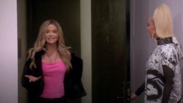 Pink Satin Camisole worn by Denise Richard in The Real Housewives of Beverly Hills Season 10 Episode 5