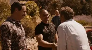 The printed t-shirt worn by Nacho Varga (Michael Mando) in the series Better Call Saul