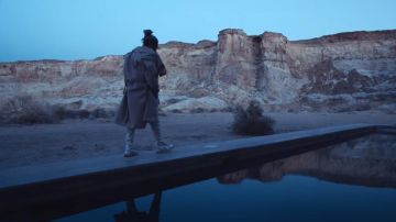 Sneakers Veja brought by Future in her video clip Tycoon