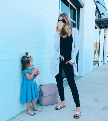 Thermal Flight Cardigan de Ashley Tarkington Jackel en la cuenta de Instagram @ashnfashn