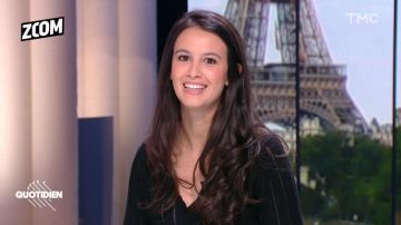 Le gilet noir maille ajourée de Lilia Hassaine dans Quotidien