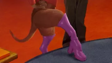 The pink boots for Daphne (Sarah Michelle Gellar) in Scooby-Doo 2 - monsters unleashed