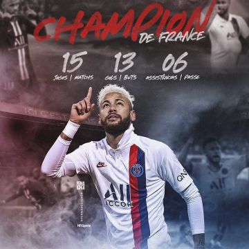 The Nike jersey PSG worn by Neymar on his account Instagram @neymarjr