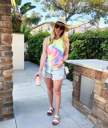 Tory Burch en Cuir de la Chaîne porte-monnaie de Kelssey Layton sur l'Instagram account @kelsslayt