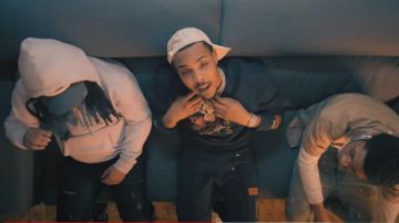 Héron de Preston (New York Impression Sweat-shirt porté par G Herbo dans les Amis et les Ennemis de la musique de la vidéo