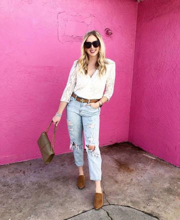 Réversible Logo Ceinture de Kelssey Layton sur l'Instagram account @kelsslayt