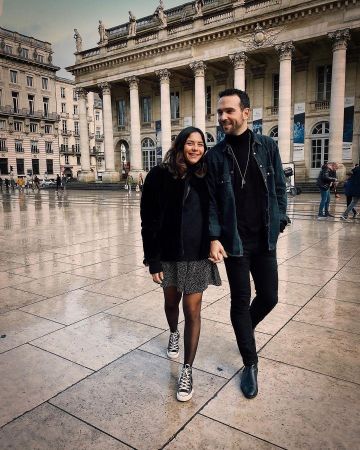 La paire de Converse Chuck Taylor All Star Classic High Top sur le compte Instagram de @math_uwg