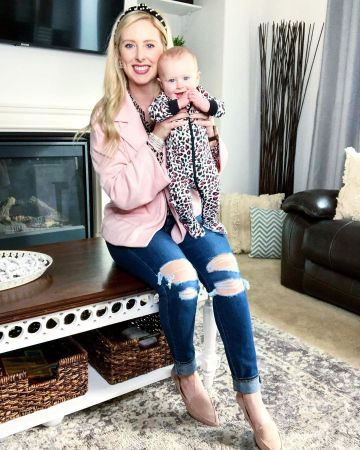 Skinny Jean de Kelssey Layton en la cuenta de Instagram @kelsslayt