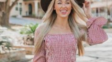 Red Mi­ni Dress worn by Heather Martin in The Bachelor Season 24