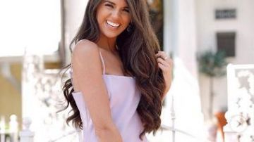 Violet Robe portée par Madison Prewett dans Le Bachelor Saison de 24