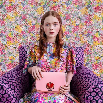 Le sac Kate Spade New York porté par Sadie Sink sur son compte Instagram @sadiesink_