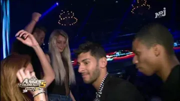 The plaid shirt black and white Samir Benzema in The Angels of reality tv 5