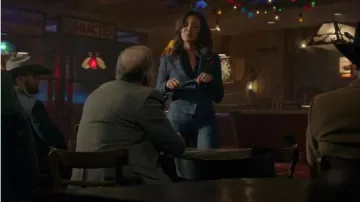 Snake Flare Pants worn by Maria DeLuca (Heather Hemmens) in Roswell, New Mexico Season 2 Episode 10